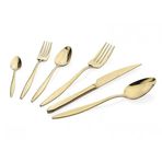 Taç Odion Sebla Gold 36 Parça Çatal Kaşık Bıçak Seti