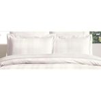 Taç Outlet Carly Jakar Volanlı Pamuk Saten 2'li Yastık Kılıfı 50 x 70 cm - Ekru - 50x70