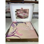 Taç Pamuk Saten Tek Kişilik Nevresim Takımı Julian - Pembe - 160 x 220 cm