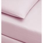 Taç Pamuklu Lastikli 120x200 cm Tek Kişilik Pembe Çarşaf Seti