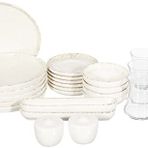 TAÇ Pierre Cardin Porselen Ethnic Light Kahvaltı Takımı Bej 6 Kişilik
