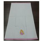 Taç Prıncess 70 X 130 Cm Nakışlı Banyo Havlusu Beyaz
