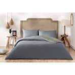 Taç Ranforce Çift Kişilik Nevresim Takımı - 200 x 220 cm - Lacivert