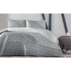 Taç Ranforce Çift Kişilik Nevresim Takımı - Gri - 240 x 260 cm