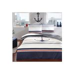 Taç Ranforce Nevresim Takımı Harbor Çift Kişilik Lastiksiz 200 Cm X 220 Cm
