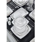 Taç Real Bone Olea Platin 60 Parça 12 Kişilik Yemek Takımı