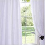 Taç Saten Güneşlik Düz Dikiş Kırık Beyaz 340x250 cm Fon Perde