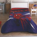 Taç Spiderman Lisanslı Tek Kişilik Battaniye