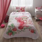 Taç Strawberry Shortcake Amazing Tek Kişilik Pike Takımı
