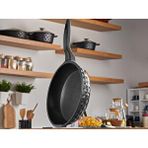 Taç TAC-3904 Siyah 28 CM Bella Döküm Tava