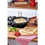 Taç TAC-6343 Döküm Granit 36 cm Siyah Gözleme Tavası