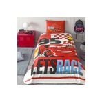 Taç Taç Lisanslı Disney Cars Adventure Tek Kişilik Pamuk Pike Takımı