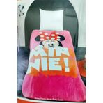 Taç Taç Lisanslı Tek Kişilik Battaniye Minnie Mouse Pinky Classic