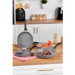 Taç Taç Ultra Granit 3'lü Tava Seti 20 / 24 / 28 Cm