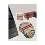 Taç Takmış Kraliçe Baskılı Bilek Destekli Mouse Pad + Kupa Bardak Mug - standart