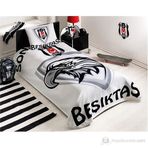 Taç Tap Lisanslı Besıktas Sonsuza Dek Tek Kişilik Pıke Takımı