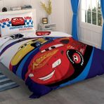Taç Tek Kişilik Lisanslı Dh Cars Race Nevresim Takımı