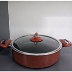 Taç Titan Granit 26 Cm( Karnıyarık,pilav,) Basık Tencere