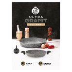 Taç Ultra Granit 2'li Tava & Sahan Seti