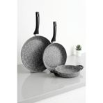 Taç Ultra Granit 3 Parça Tava Sahan Seti (20 Cm Sahan - 24/28 Cm Tava)