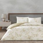 Taç Vellise Ranforce Çift Kişilik Nevresim Takımı Beyaz - 200 x 220 cm