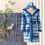 Taç Wave Pamuk L/XL Genç Bornoz Çok Renkli - L - XL