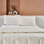 Taç Wool Sense 1 Adet 50 x 70 Yün Yastık - 50 x 70 cm - Ekru