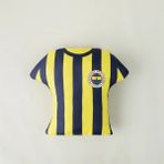 Taç Yeni Sezon Fenerbahçe Forma Kırlent - 40 x 35 cm - Sarı