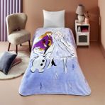 Taç Yeni Sezon Lisanslı Frozen Hello Battaniye - 160 x 220 cm - Lila