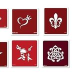 Taç Yıldız Hint Kınasıyla Geçici Dövme Seti