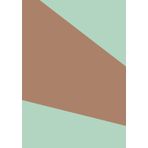 Taccuino a quadretti con numeri di pagina - 100 pagine, formato A5, taccuino perfetto per matematica, grafici, bullet journal, appunti tecnici, ... scuola e ufficio, colore copertina MENTA