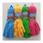 Taçev 3 Adet Mega Soft Mikrofiber Havlu Vileda Paspas Mop Xl Yedek Ucu