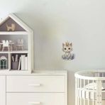 Taçlı Balerin Kedi Duvar Stickerı