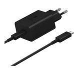 Tactech iPhone 15 Pro / 15 Pro Max / 16 Pro / 16 Pro Max Uyumlu 45W Super Fast Şarj Aleti - Siyah