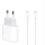 Tactech iPhone 17 / 17 Plus / 17 Pro / 17 Pro Max Uyumlu 35W Hızlı Şarj Aleti - Beyaz
