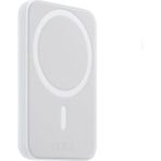 Tactech Magsafe Mini Powerbank Kablosuz Şarj Ünitesi - Beyaz