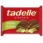 Tadelle 60 gr Antep Fıstıklı Bol Sütlü Tablet Çikolata