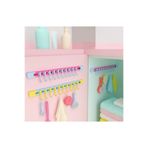 tafce 10 Kancalı Raylı Mutfak ve Banyo Düzenleyici Askı, Dolap İçi Düzenleyici Askı 30 cm