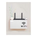 tafce Beyaz Wifi Kutusu | Duvar Asılabilir Modem ve Sigorta Saklama Kutusu – Minimalist Dekoratif Tasarım