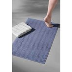 Taffeta X Bathmat Sky - Ekstra Yumusak, Modern %100 Pamuk 50x75cm. Ayak Havlusu / Banyo Paspas Seti