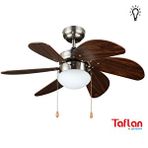 Taflan L36009 Aydınlatmalı Nikel Tavan Vantilatörü