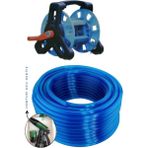 Taflan TF6230 Hortum Makarası, Silikonlu Hortum 1/2" 20 mt ve 8 Fonk. Uç - 20 Metre-8 Fonk Uç