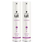Taft Classic Ekstra Güçlü Saç Spreyi 250ml - 2'li Set