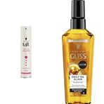 Taft Keratin Saç Sprey 250 ml + Schwarzkopf Gliss Ultimate Oil Elixir Serum 100Ml