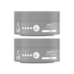 Taft Matt Styling Wax No.5, Mat Bitiş Saç Şekillendirici Wax 2 x 75ml