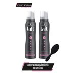 Taft Power 2x150 ml Kaşmir Köpük + Tarak