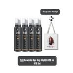 Taft Powerful Age 5 Ekstra Güçlü Saç Köpüğü 150 ml x4 + Bez Çanta Hediyeli