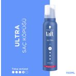 Taft Saç Köpüğü Ultra Güçlü Yapılandırıcı Etkiyle 150 ml Fön Isısına Karşı Koruma