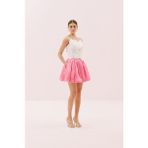 Tafta Balon Mini Etek Pembe Y2515056_038 - 40