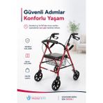 Tagesan Comfort Plus DM-9144 Rolatör Yürüteç